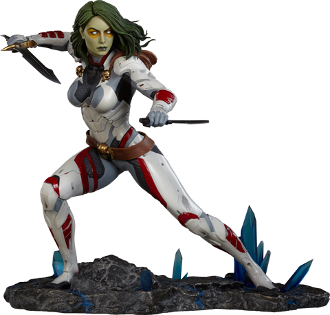 Gamora Png Hd - Sideshow Gamora Premium Format Figure (in Stock) (480x458), Png Download