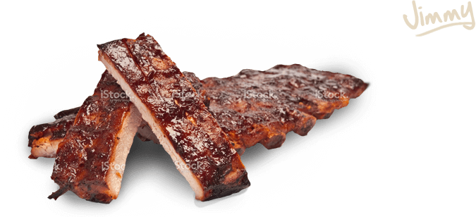 Bbq Ribs Png - Bbq Ribs Transparent (675x308), Png Download