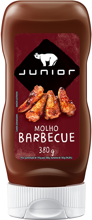 Barbecue-380g - Molho Barbecue Junior (600x875), Png Download
