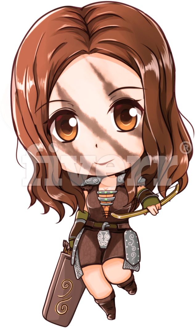 I Will Draw A Cute Chibi Character In Style Png Cute - Amyotrophic Lateral Sclerosis (1200x1200), Png Download