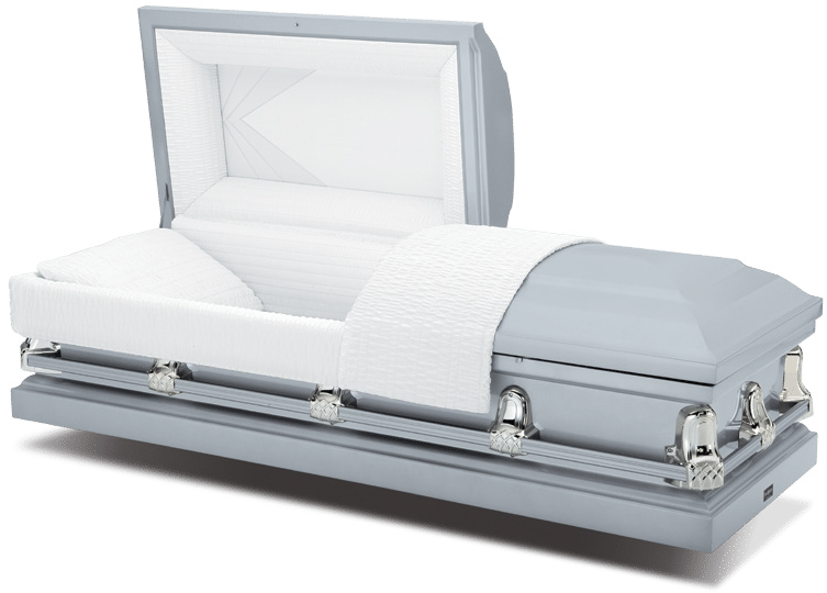 Ammen Family Gemini Silver Casket - Gemini Silver Casket (865x657), Png Download