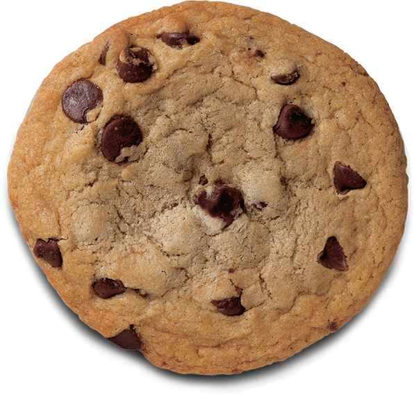 Desserts - Chocolate Chip Cookie (596x569), Png Download