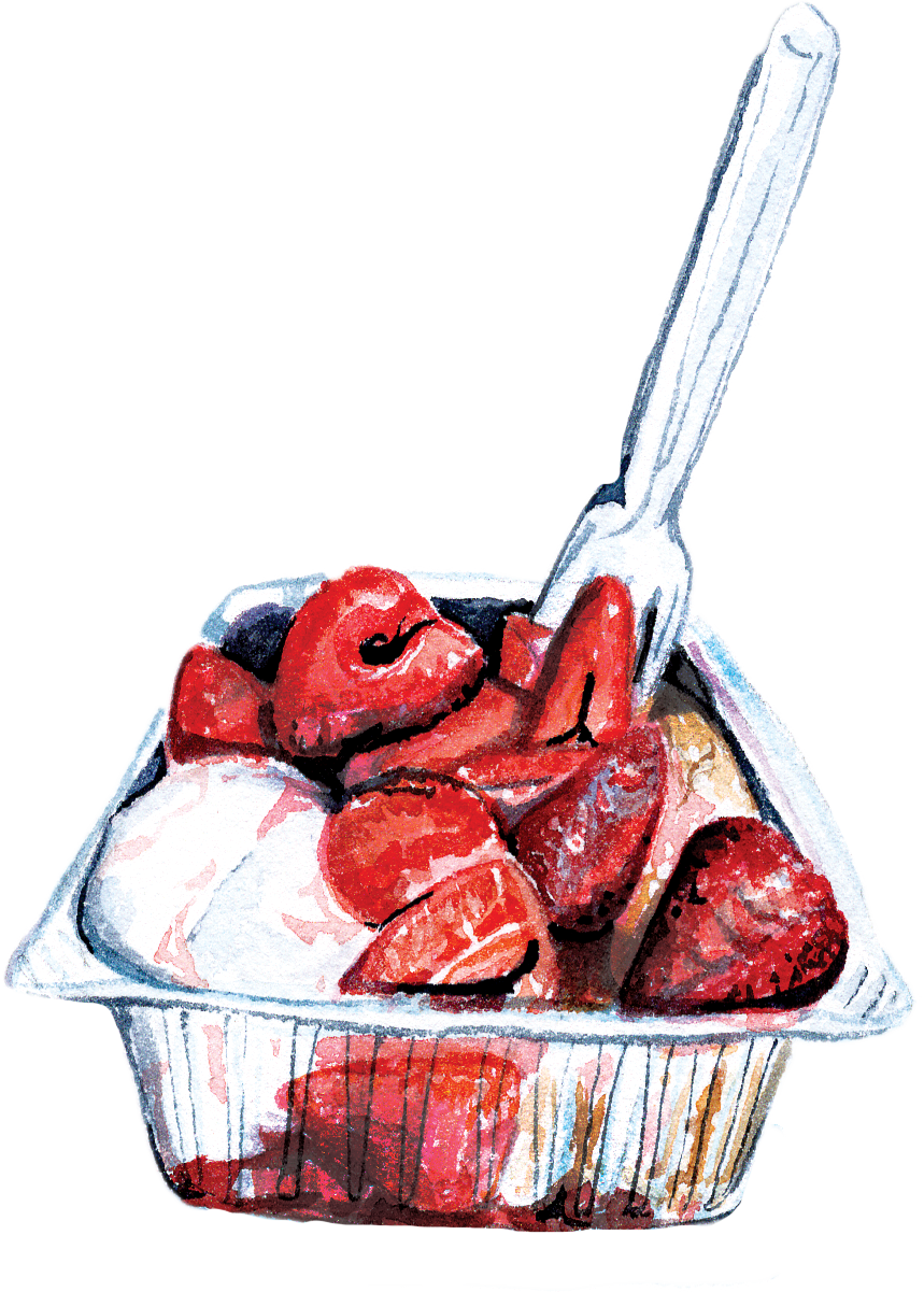 Strawberry Shortcake (859x1201), Png Download