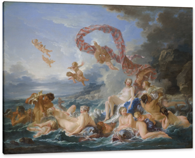 Madame Pompadour Was Boucher's Greatest Financial Supporter - Triumph Of Venus (400x322), Png Download