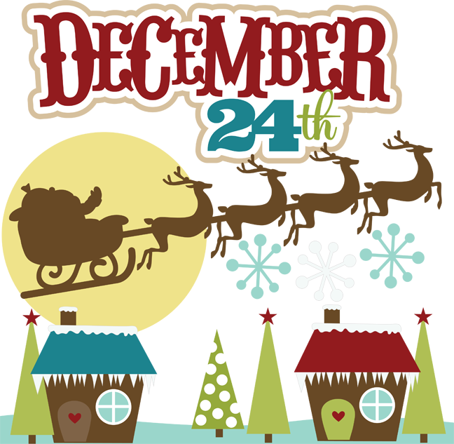 December 24th (648x633), Png Download