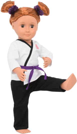 //s3 Ca Central - Our Generation Fashion Outfit - Karate Kicks (600x600), Png Download