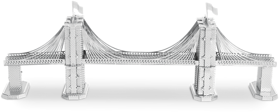 Metal Earthe Architecture - Bridge Of Balsa Wood (600x263), Png Download