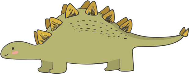 Stegosaurus - Shirt (618x618), Png Download