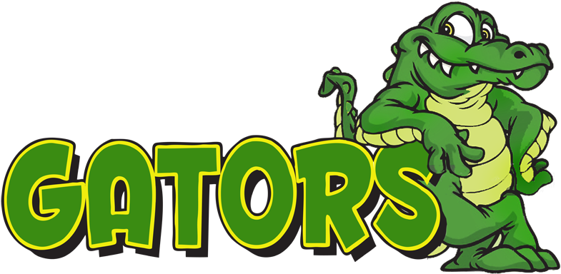 Green Valley Gators Home Of The Gators Image Royalty - Green Gator (800x404), Png Download