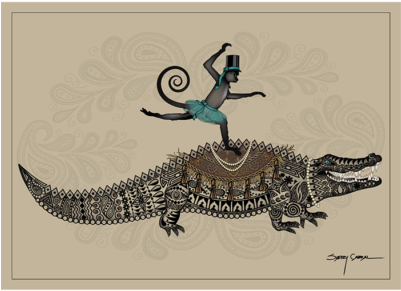Alligator Rider - Alligators (400x400), Png Download