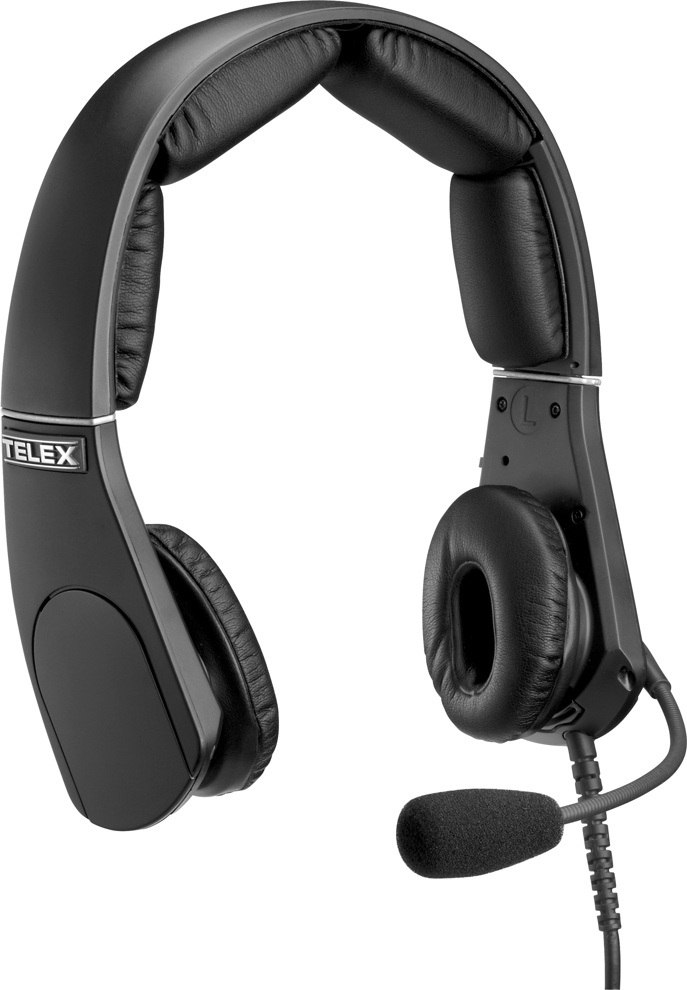 Ascendheadsets Telexdsan - Telex Mh-302 Dual-sided Headset With 4-pin Xlr Female (3225x3225), Png Download