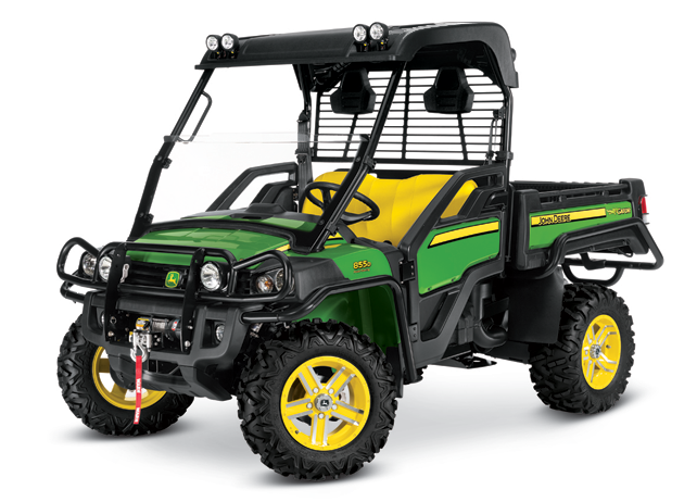 John Deere 855d Gator (642x462), Png Download