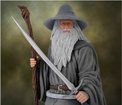 News - Gentle Giant Studios The Hobbit Gandalf Mini-bust (600x334), Png Download