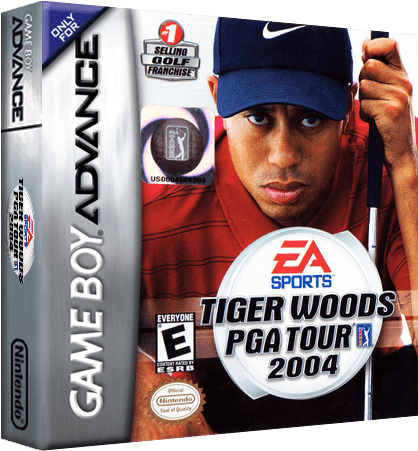 Tiger Woods Pga Tour - Super Mario Advance 2 Box (456x528), Png Download