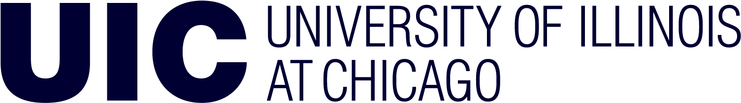 U Illinois Chicago Logo (1702x407), Png Download