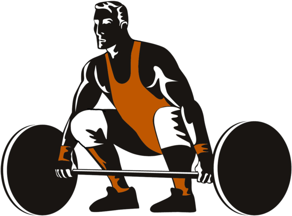Warrior Clipart Lifting Weight - Indian Powerlifting Federation 2017 (600x459), Png Download