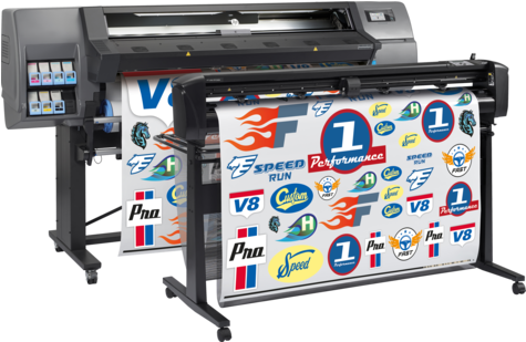 Larger Photo - Hp Latex 315 Print And Cut Solution (474x356), Png Download