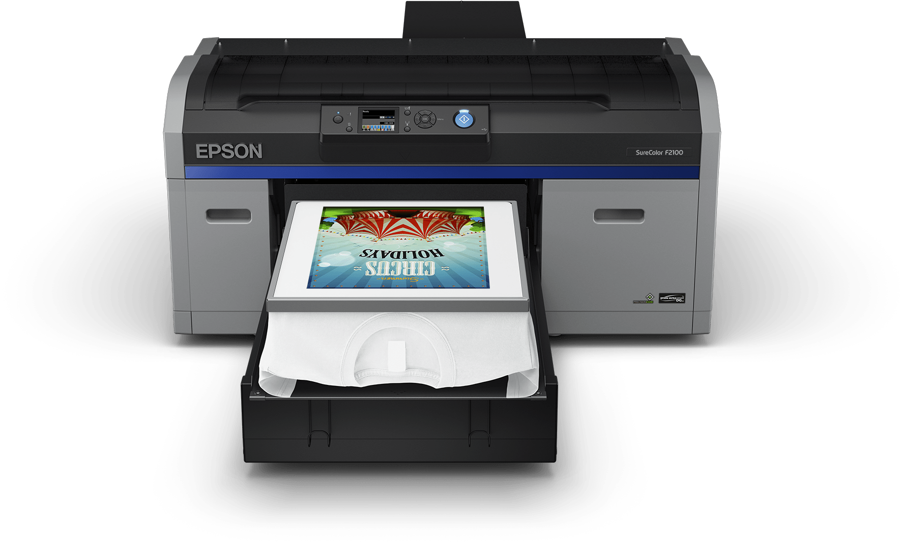 Epson Surecolor F2100 Direct To Garment Printer - Epson Surecolor Sc F2100 (1800x1350), Png Download