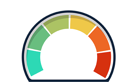 Gauge Png Free Download - Blank Gauge Clipart (499x292), Png Download