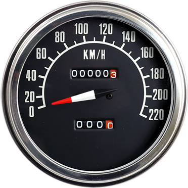 In This Tutorial We Want To Create A Speedometer Gauge - Speedometer Harley Davidson (400x400), Png Download