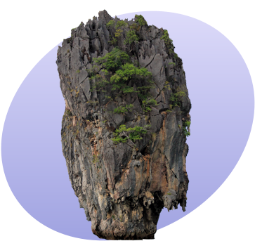 James Bond Island - Ko Tapu (james Bond Island) (400x360), Png Download