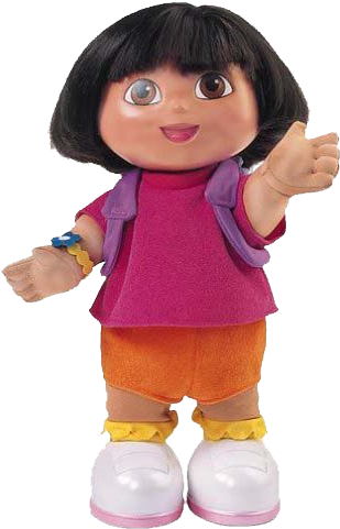 Dora Doll - Fisher-price Dora We Did It! Dancing Dora (328x500), Png Download