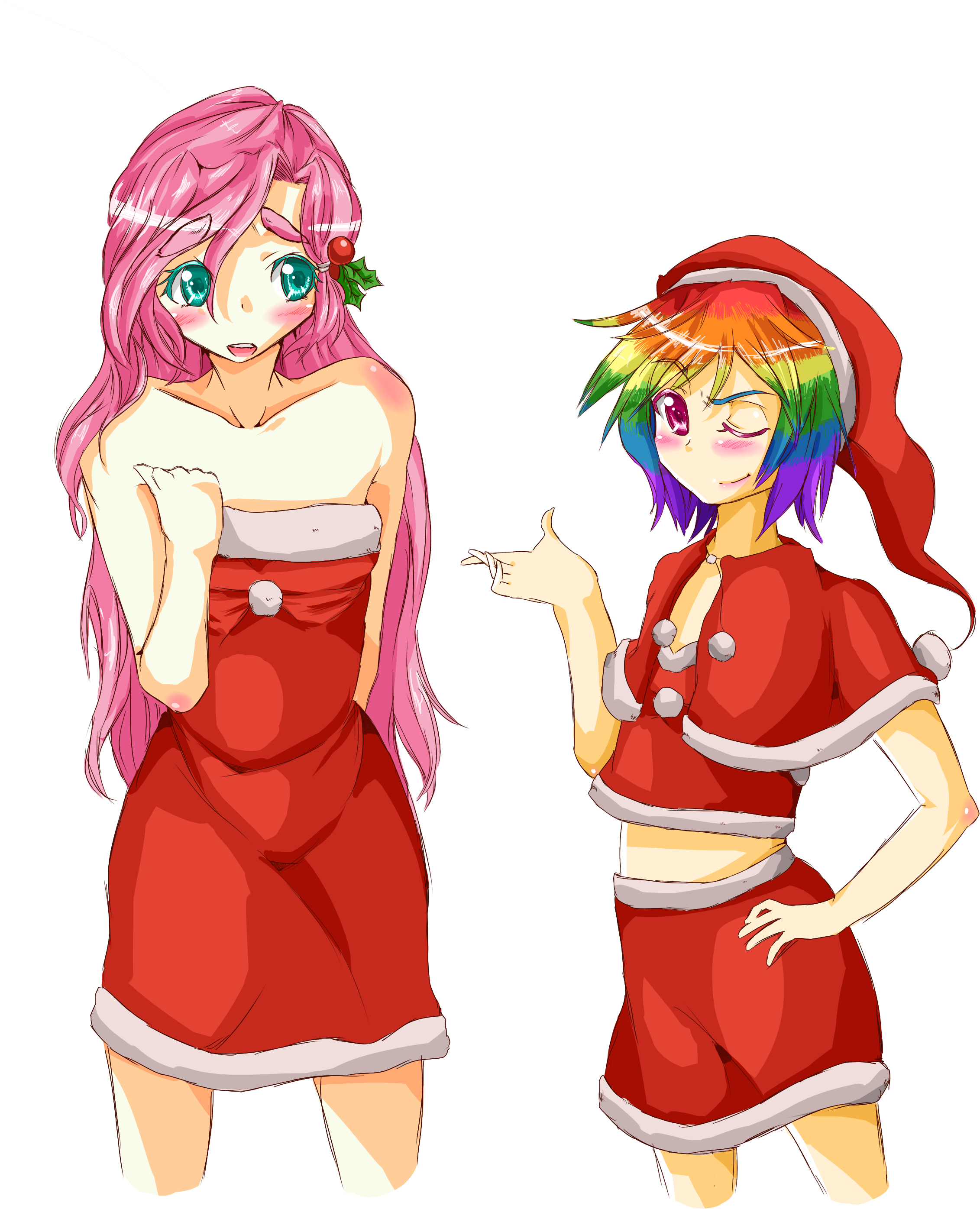 Red Human Hair Color Fictional Character Cartoon Anime - Cartoon (2400x2900), Png Download