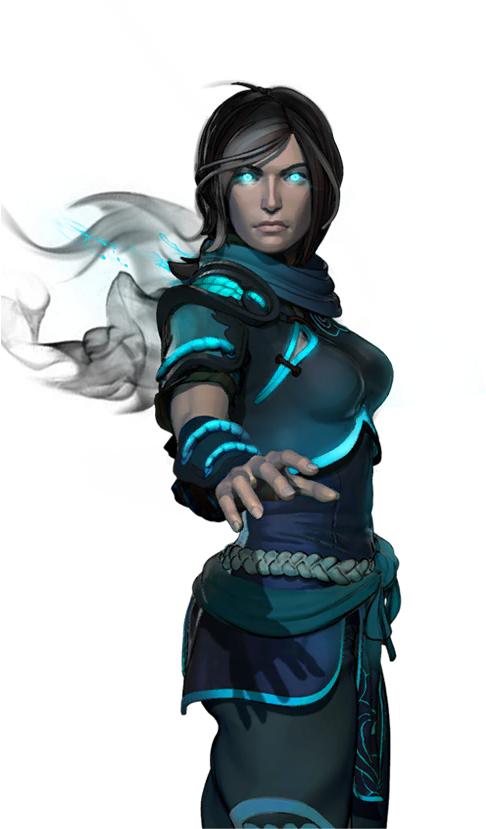 Avatars-girl June Shadow - Shadow Fight 3 Girls (525x831), Png Download