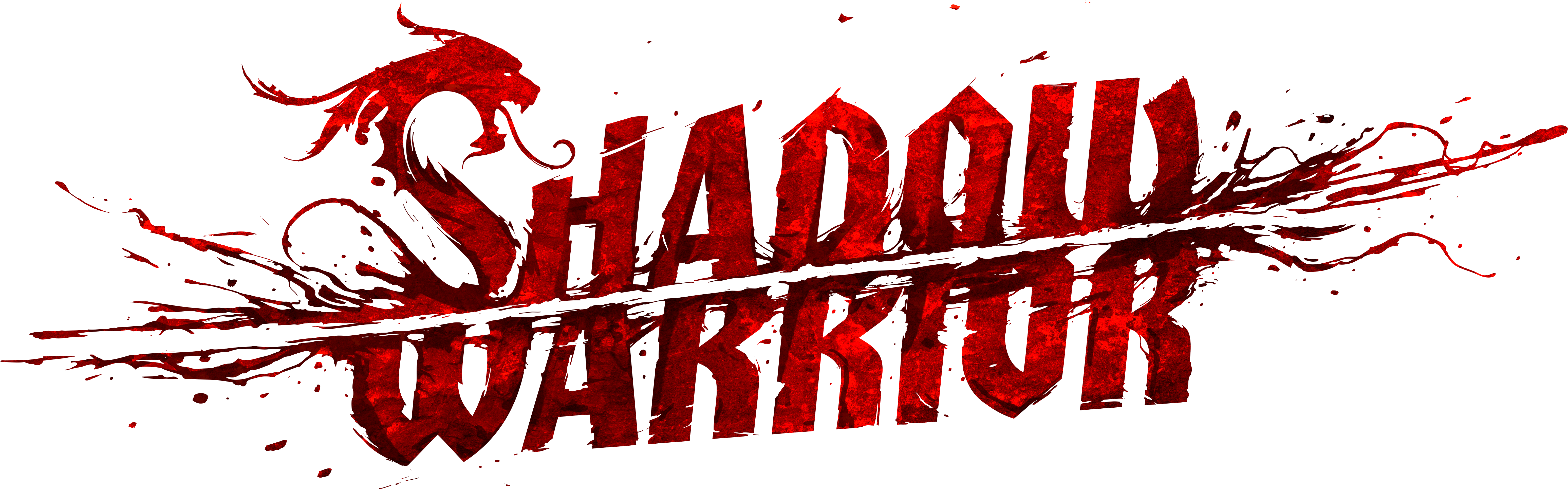 Shadow Warrior Logo Png (7000x3500), Png Download