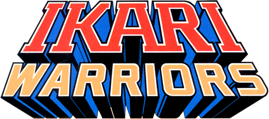 Ikari Warriors Logo - Ikari Warriors Arcade Logo (538x238), Png Download