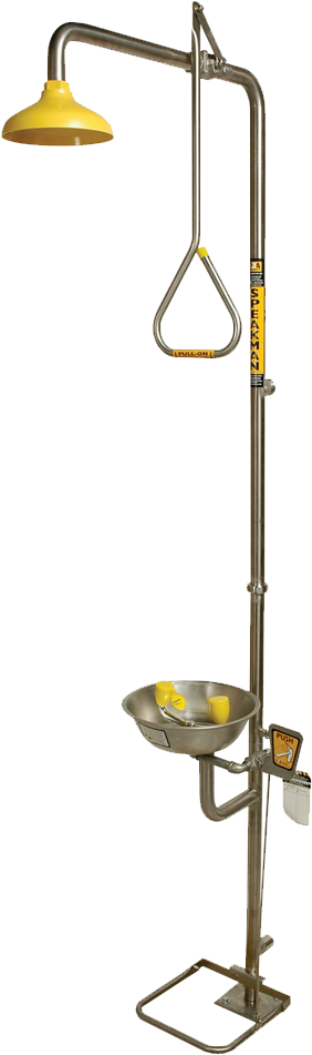 Safety Shower & Eye/face Wash (1000x1000), Png Download