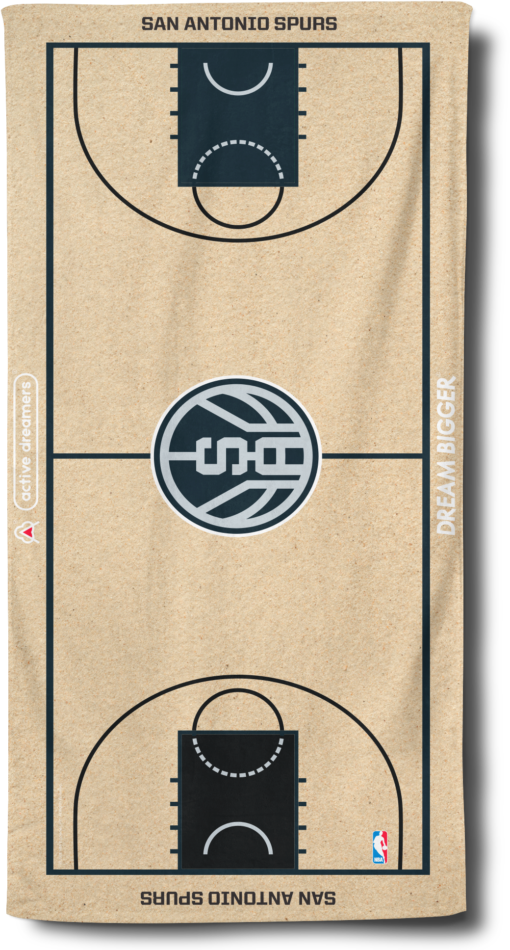 Spurs Beach Towel - Fanmats Nba San Antonio Spurs Starter Mat (2000x2000), Png Download