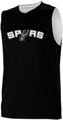 San Antonio Spurs Youth Reversible Basketball Jerseys - San Antonio Spurs Jersey (433x433), Png Download
