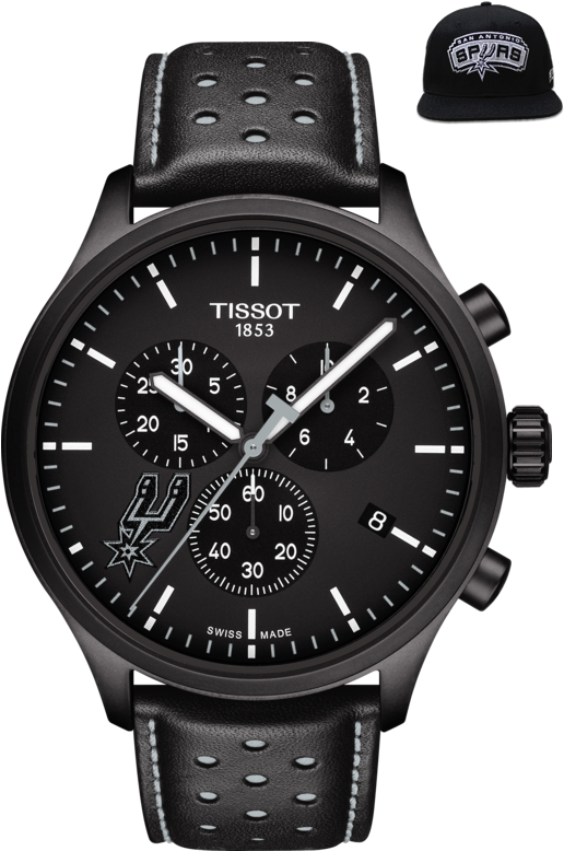 Tissot Chrono Xl Nba Chronograph San Antonio Spurs - Tissot Lakers (555x840), Png Download