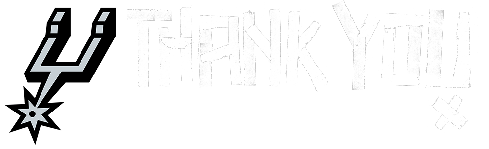 Thank You Spurs Family - San Antonio Spurs (1000x339), Png Download
