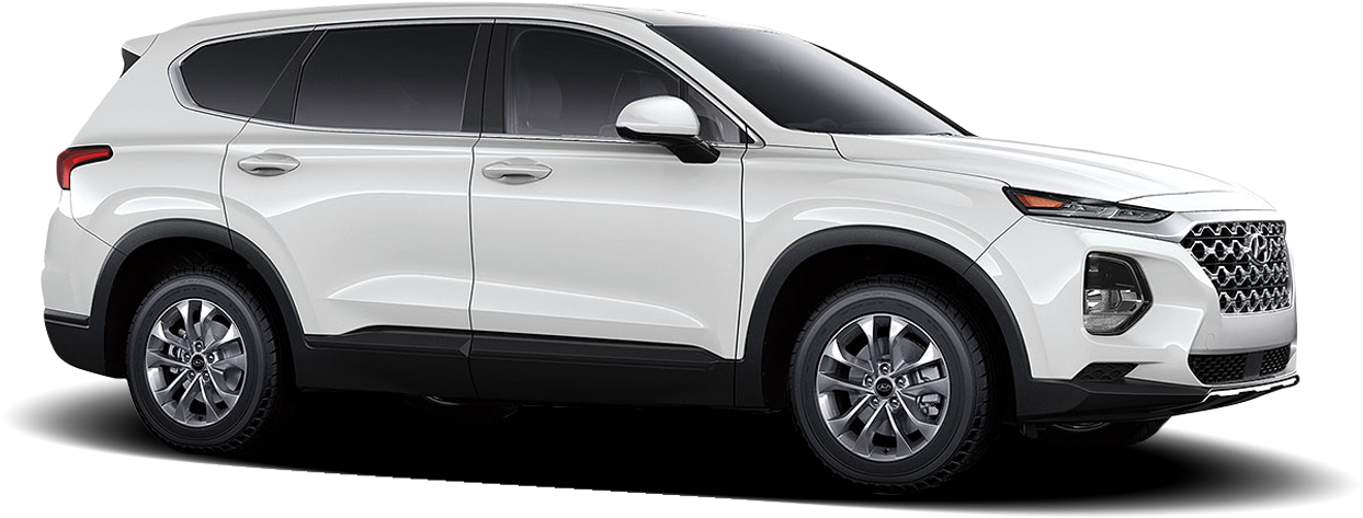 2019 Hyundai Santa Fe - Ford Edge 2013 White (1280x960), Png Download