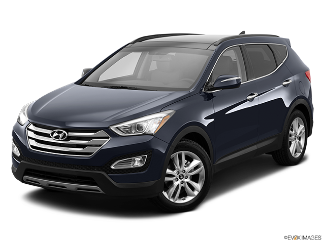 2014 Hyundai Santa Fe Sport - Gmc Terrain 2015 Black (640x480), Png Download