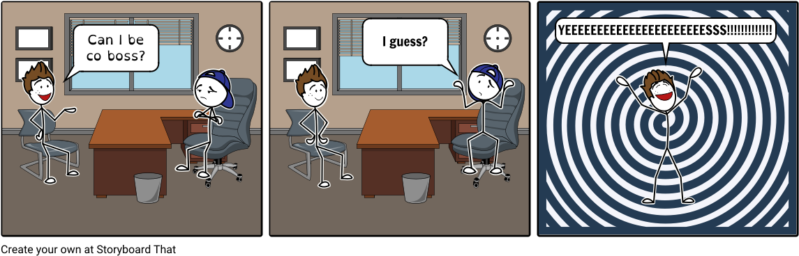 Boss - Cartoon (1164x385), Png Download