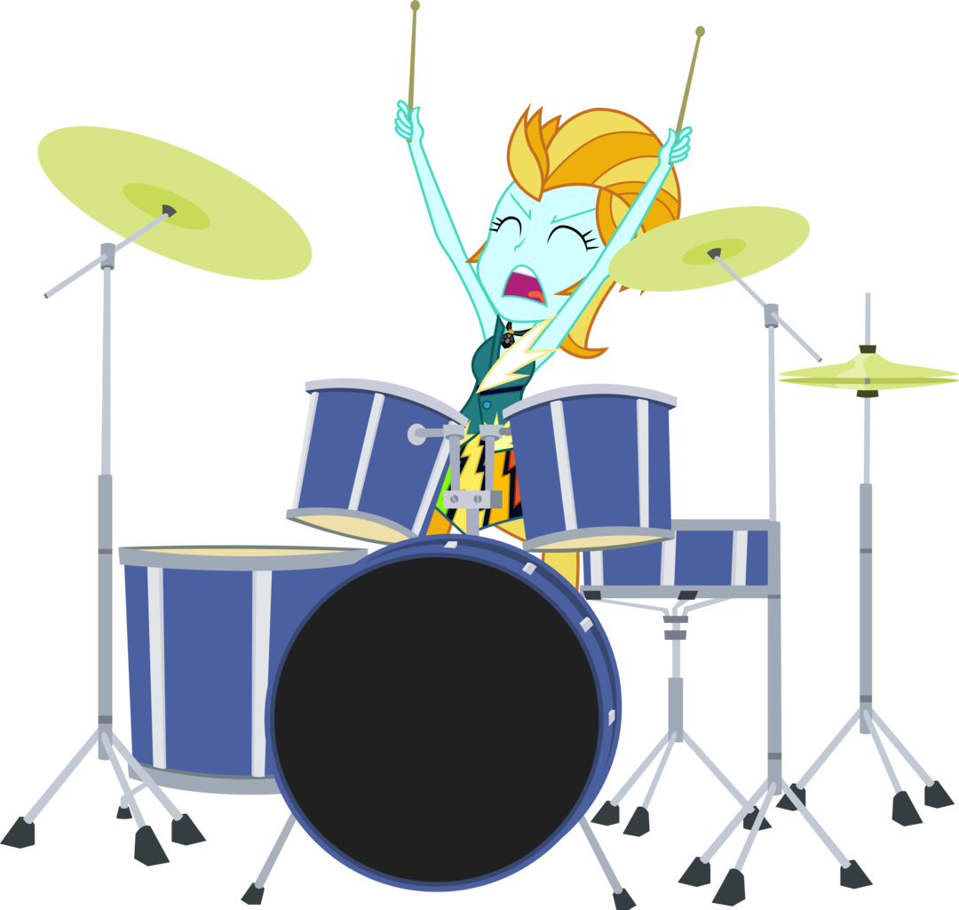 Imperfectxiii, Drum Kit, Drums, Equestria Girls, Equestria - Pinkie Pie's Drum Set (1080x1024), Png Download