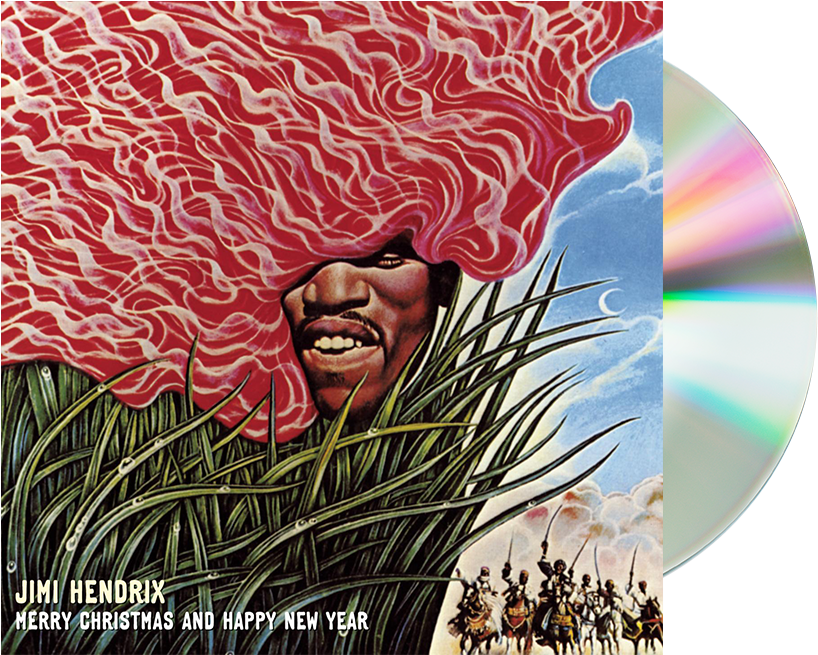 Merry Christmas And A Happy New Year Cd - Jimi Hendrix Merry Christmas And Happy New Year (1000x1000), Png Download