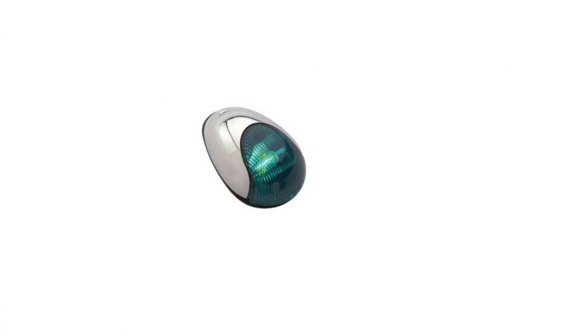 Attwood Stainless Steel Green Bow Light - Opal (800x800), Png Download