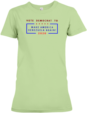 Make America Venezuela Again Women's T-shirt - Shirt (384x480), Png Download