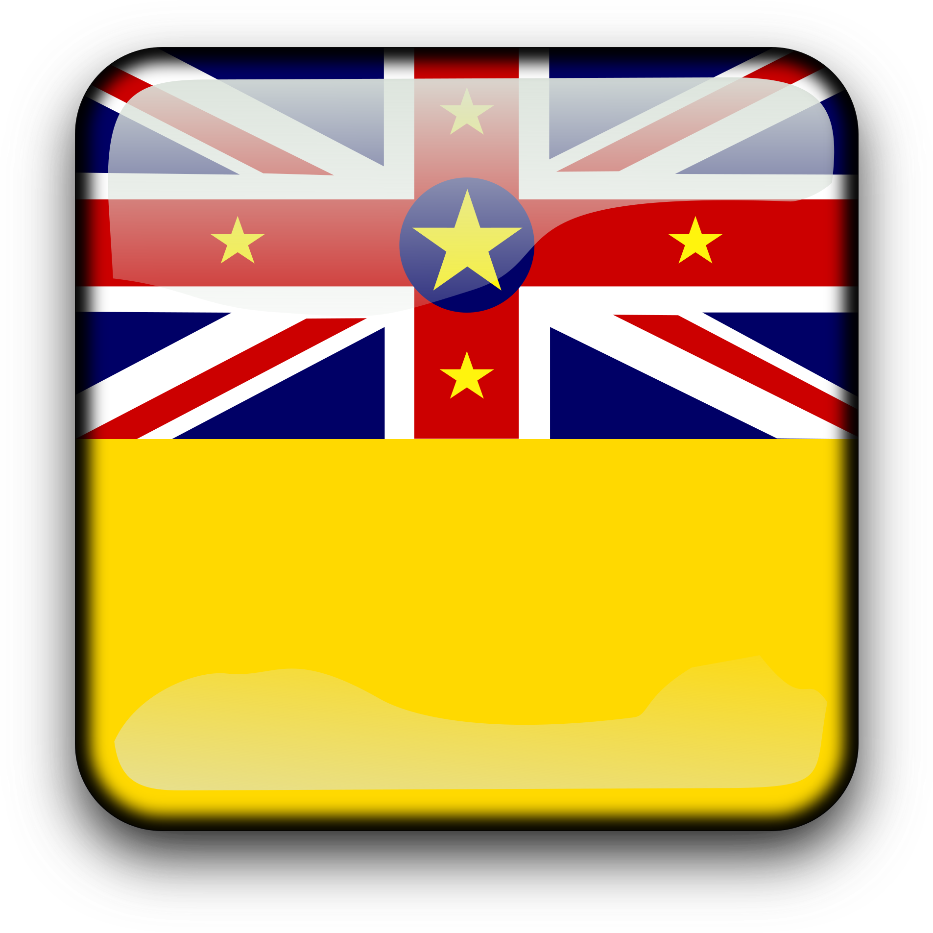 Free Download Flag Clipart Flag Of Chile Flag Of Niue - Queensland Flag (2400x2400), Png Download