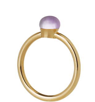 Petit Ballon Amethyst Ring - Engagement Ring (450x450), Png Download