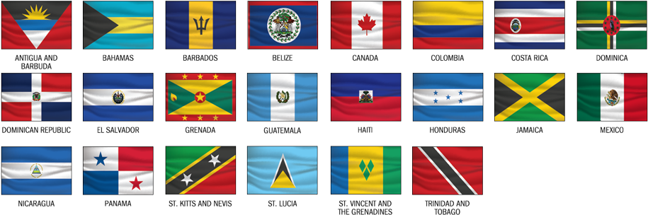 North America - Flag Of Barbados (940x321), Png Download