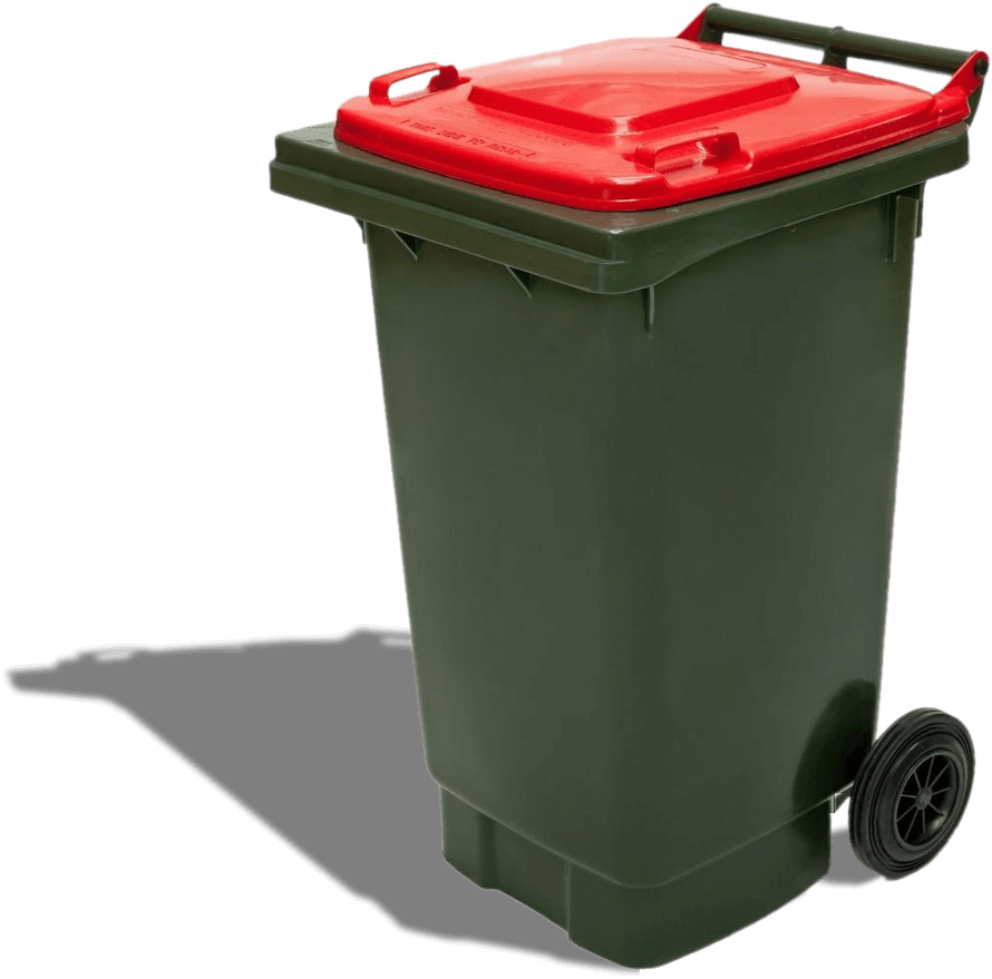 Wheelie Bin Png (890x879), Png Download