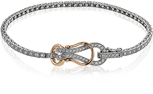 Mb1730-r 18k Brc - Bracelet (400x400), Png Download