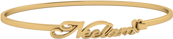 Personalise Name Bracelet Opnr49 - Bracelet (600x600), Png Download