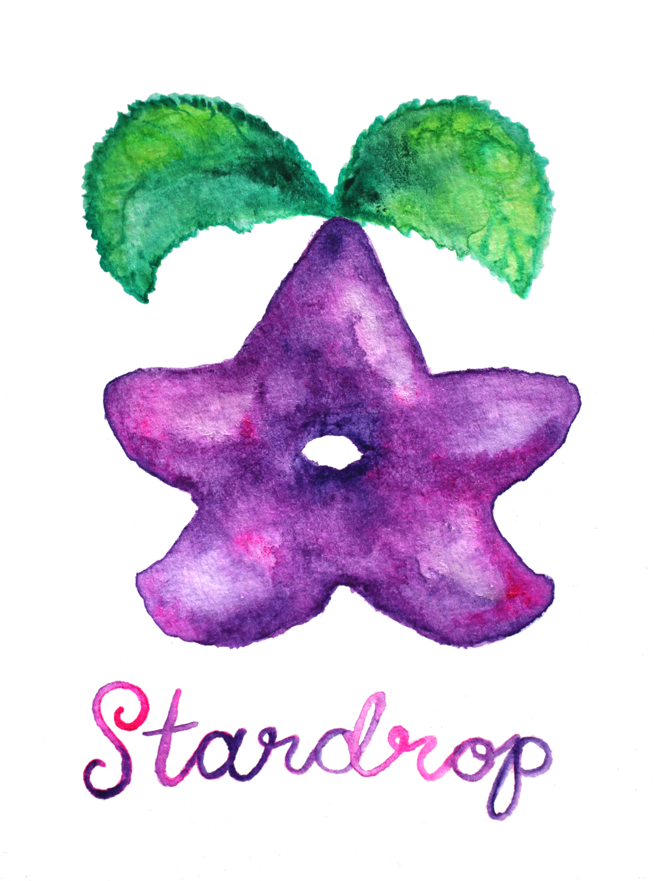 “ Neuronfairy - Watercolor Painting (1280x1723), Png Download