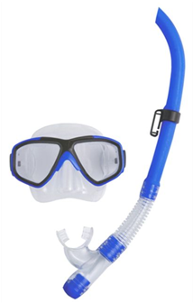 Deep See Adventure Mask And Snorkel Set - Diving Mask (500x335), Png Download